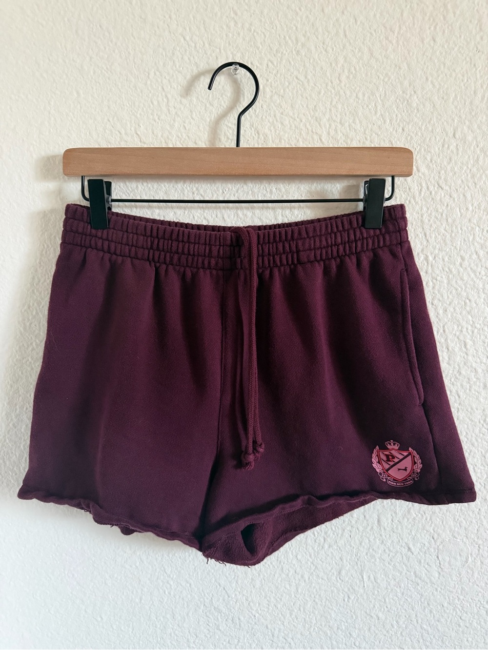 pink victoria's secret lounge shorts